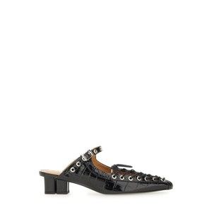 Ganni Pointed Toe Mules - NWT